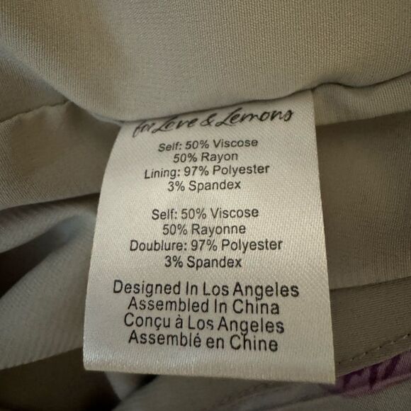 NWT For Love & Lemons Jardin Floral Mini Dress - Picture 11 of 11